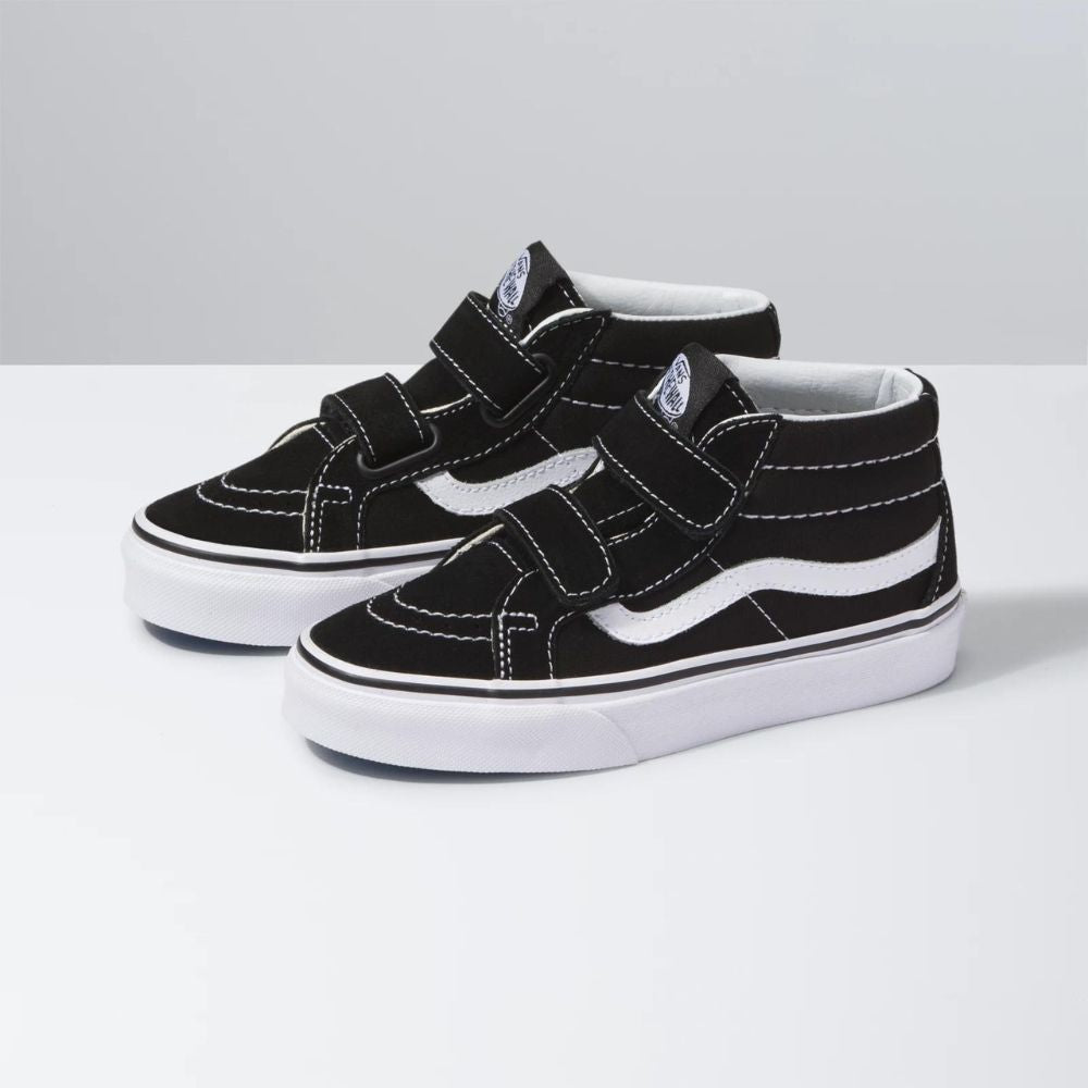 Vans Kids SK-8 Mid Reissue V Black / True White
