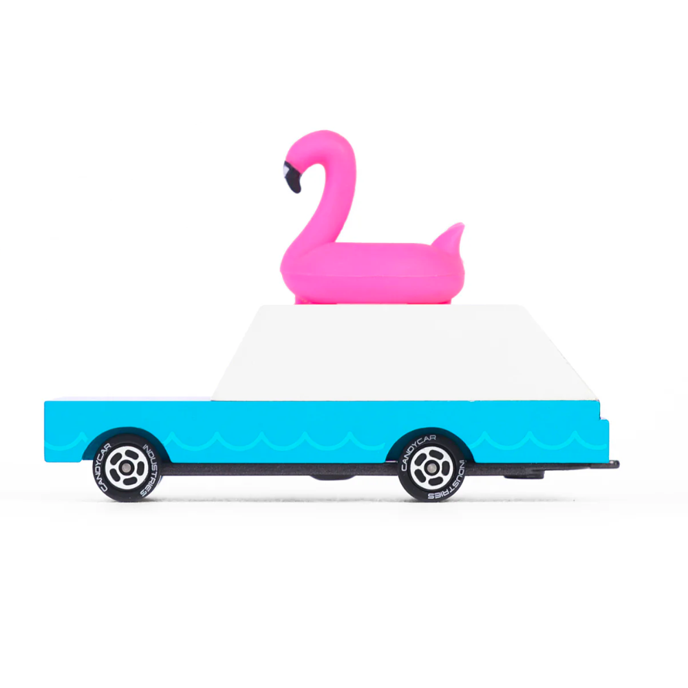Candycar Wagon Blue/Pink FLAMINGO