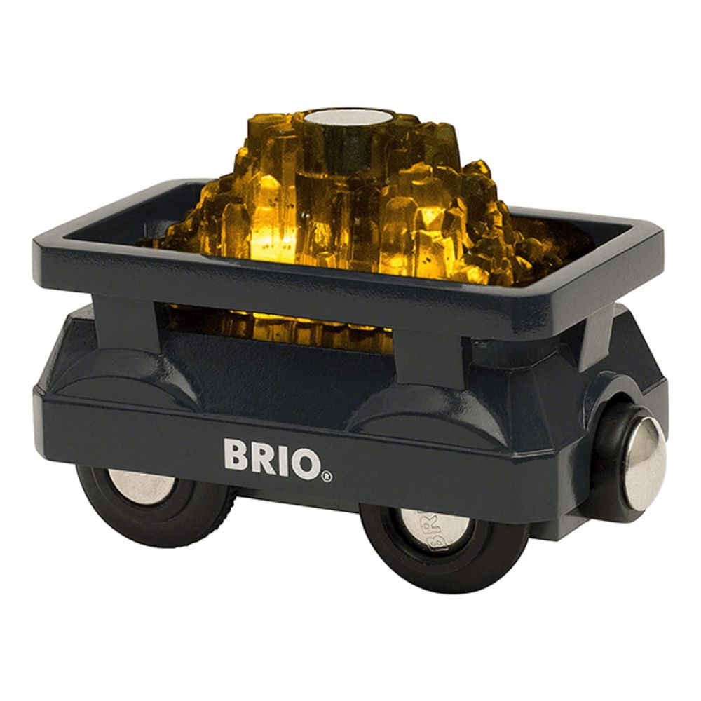 Brio Light Up Gold Wagon