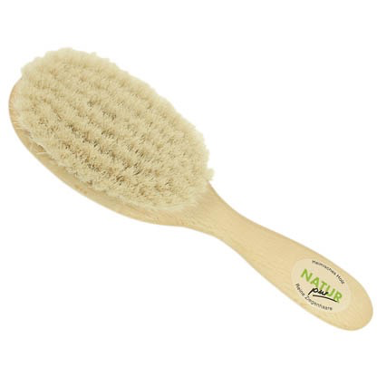 Babys Hair Brush Goat Hair 18cm
