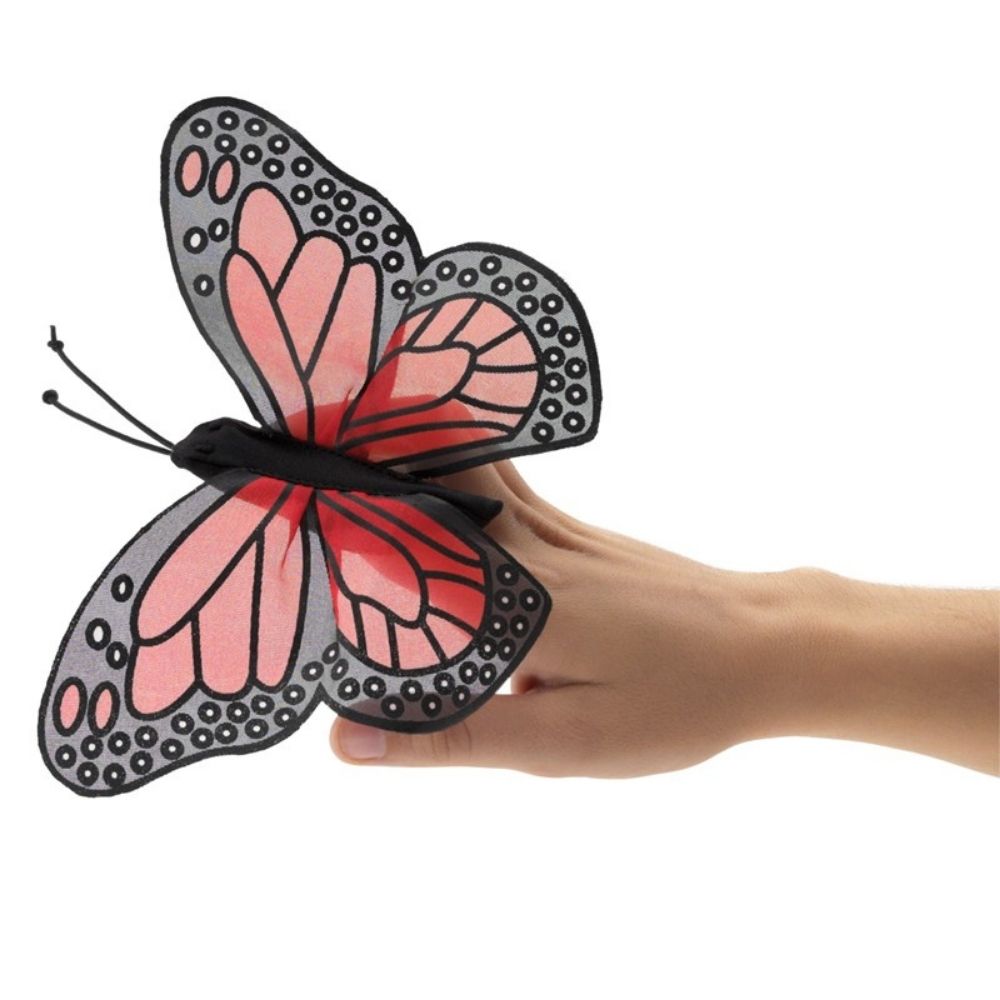 Finger Puppet - Mini Monarch Butterfly