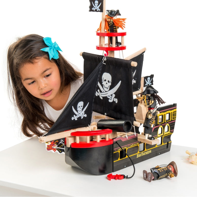 Le Toy Van Barbarossa Pirate Ship