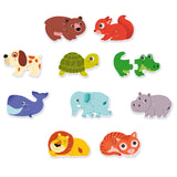 Djeco Puzzle Duo - Animals