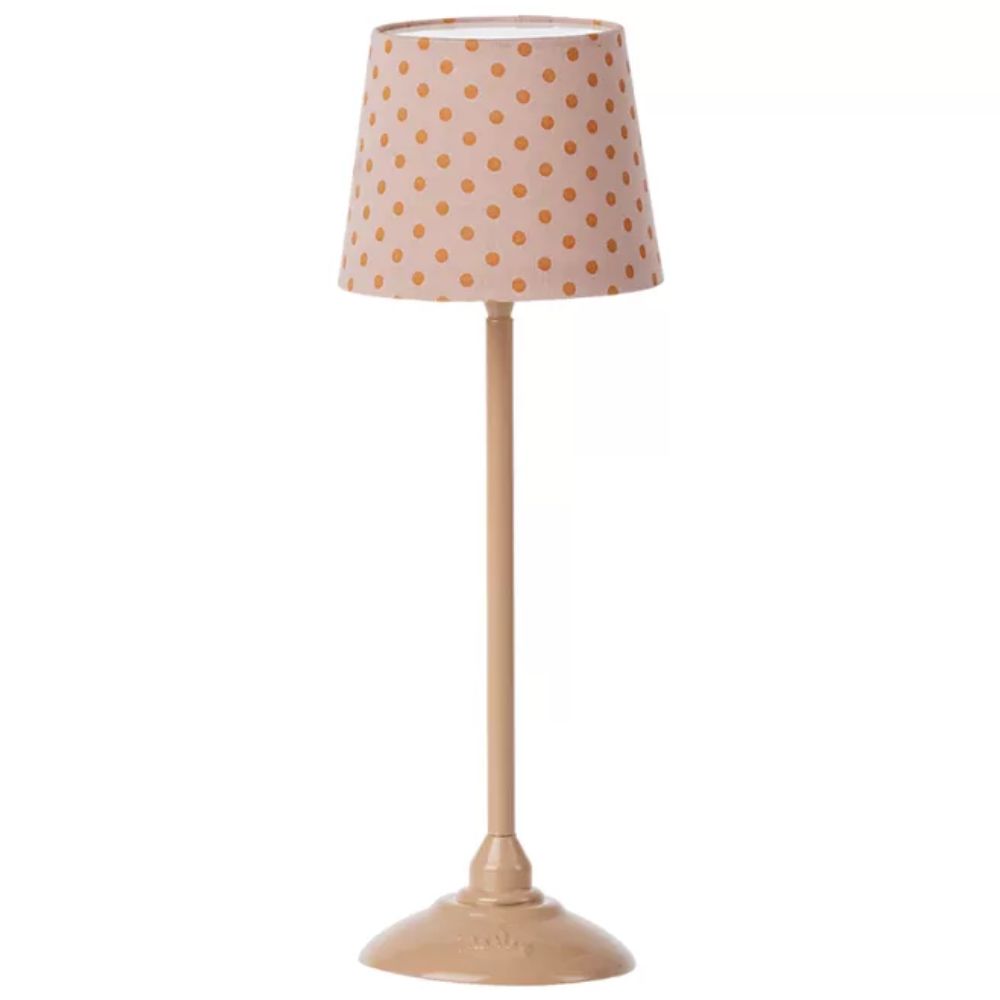 Maileg Miniature floor lamp - Dark powder