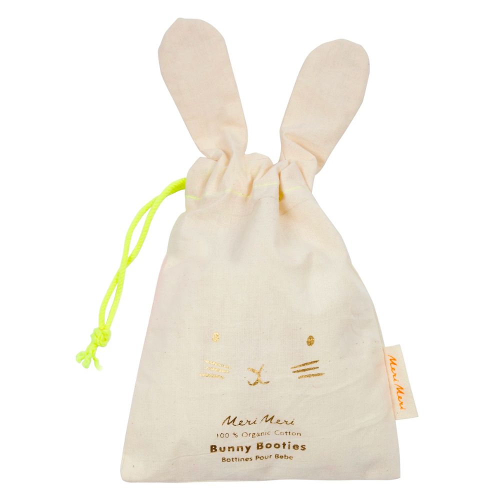 Meri Meri Mint Bunny Baby Booties