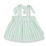 1 + in the family ADELA Striped Crepe Top