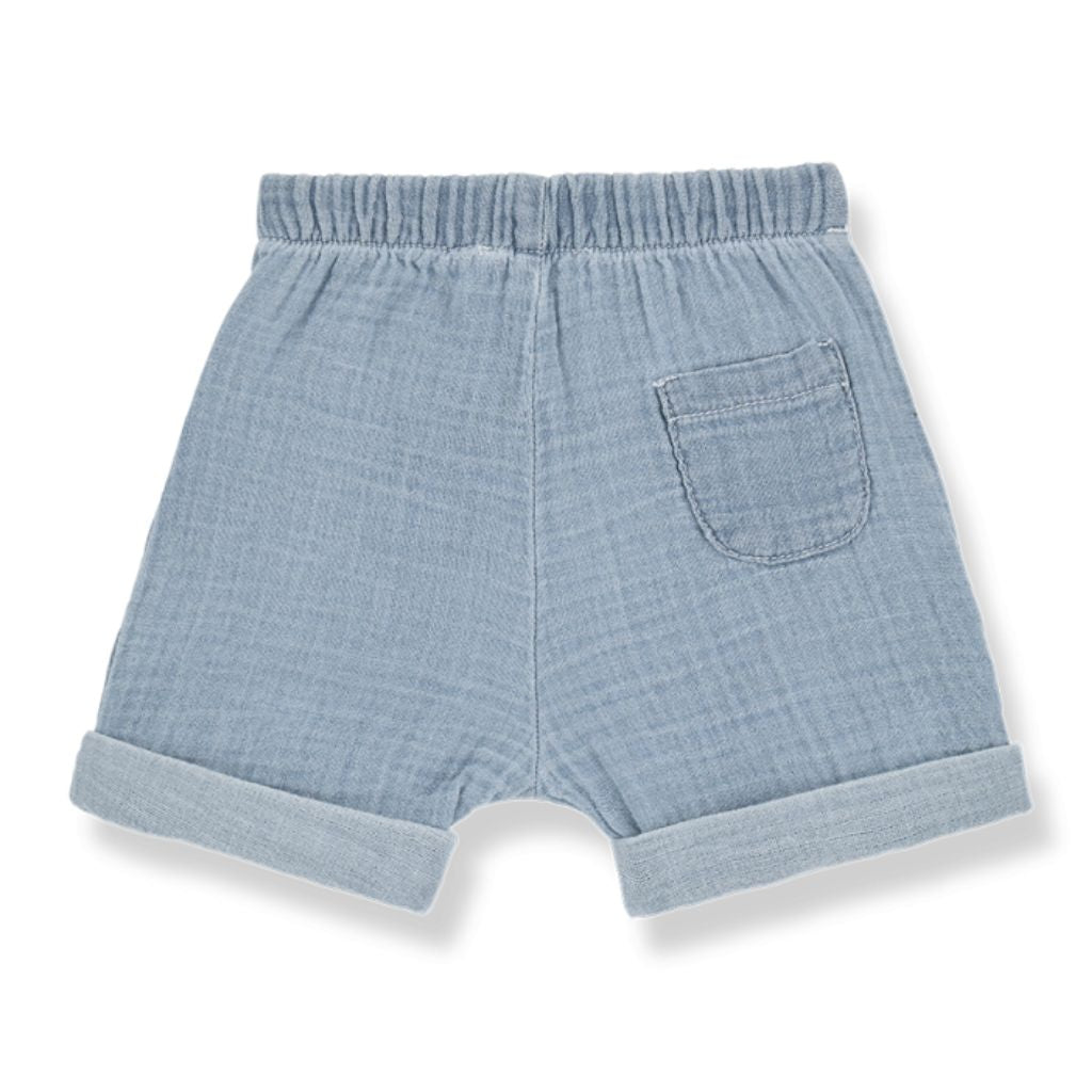1 + in the family ANGELO Washed Denim Short