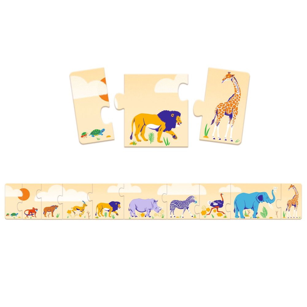 Djeco Puzzle Duo - Small and Big
