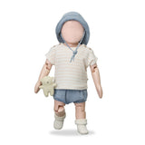 1 + in the family TOMASO Striped Terry Tee N
