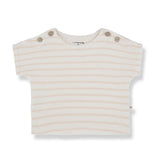 1 + in the family TOMASO Striped Terry Tee N