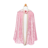 Deluxe Pink Rose Princess Cape 5-6Y