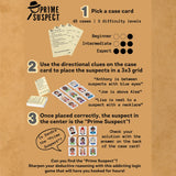 Prime Suspect Solo Game
