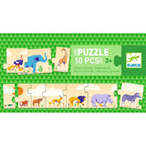 Djeco Puzzle Duo - Small and Big
