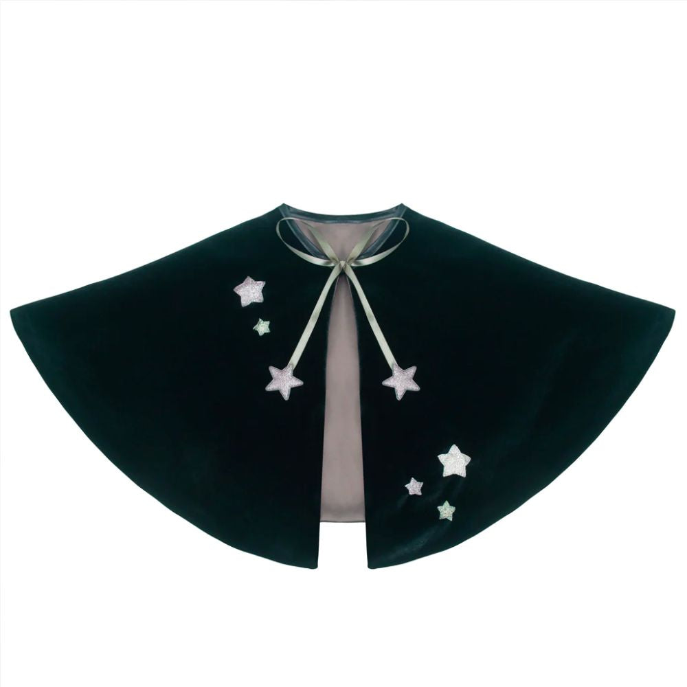 Glittery Cape + Wand - black, Toys