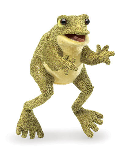 Folkmanis Hand Puppet - Funny Frog