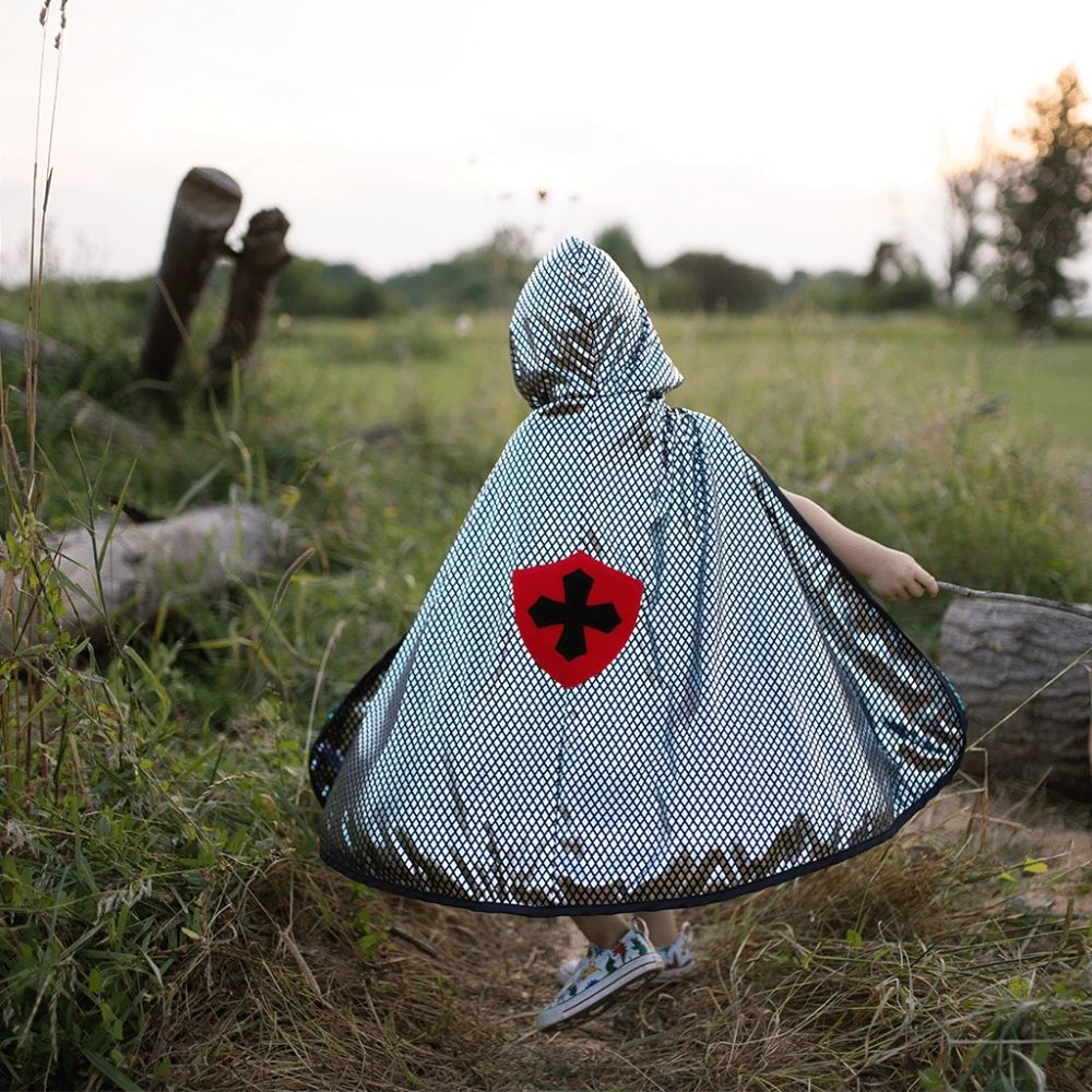 Reversible Dragon Knight Cape 5-6Y