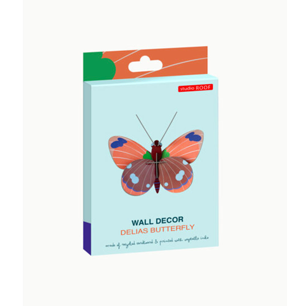 DIY 3D Wall Decoration - Delias Butterfly, small