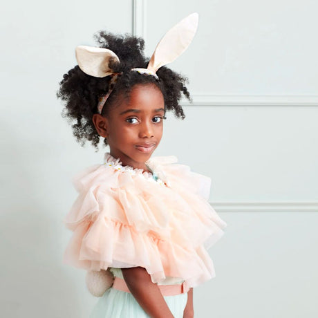 Meri Meri Peach Tulle Bunny Costume