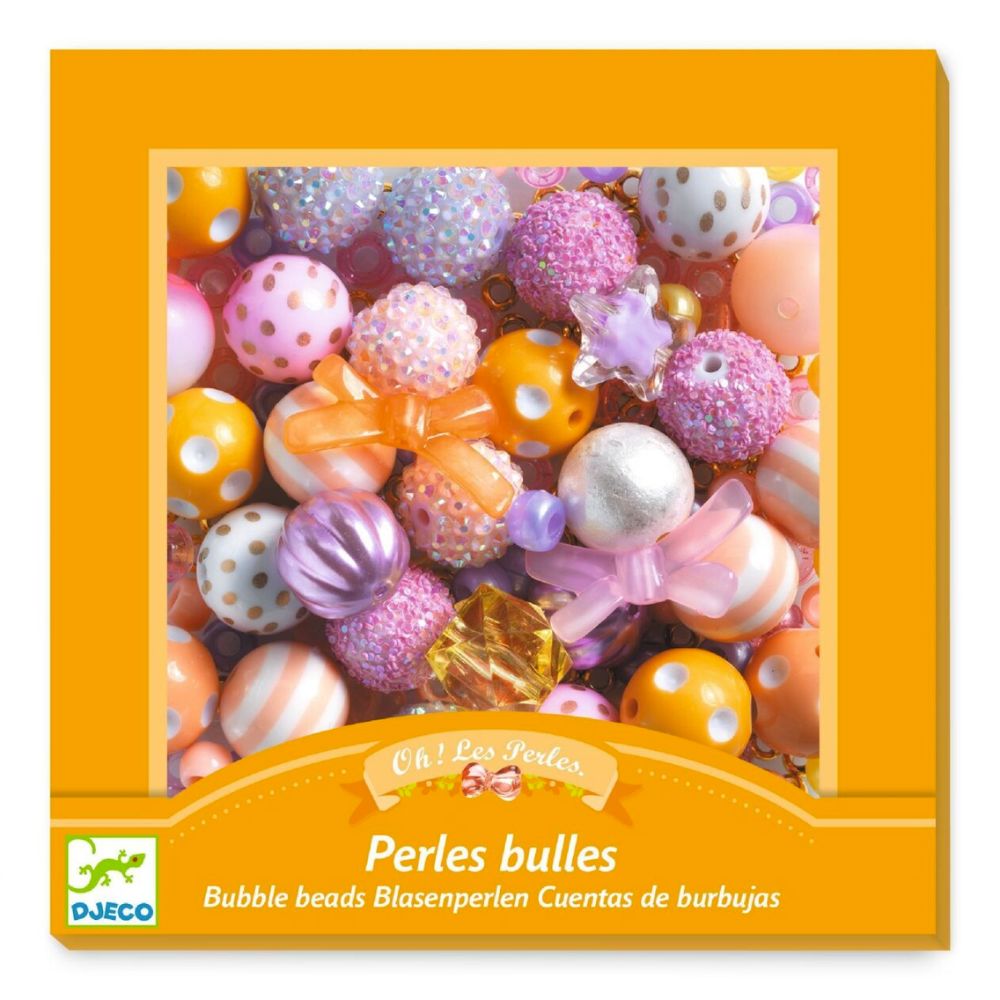 Djeco Bubble Beads Gold