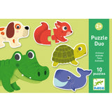 Djeco Puzzle Duo - Animals