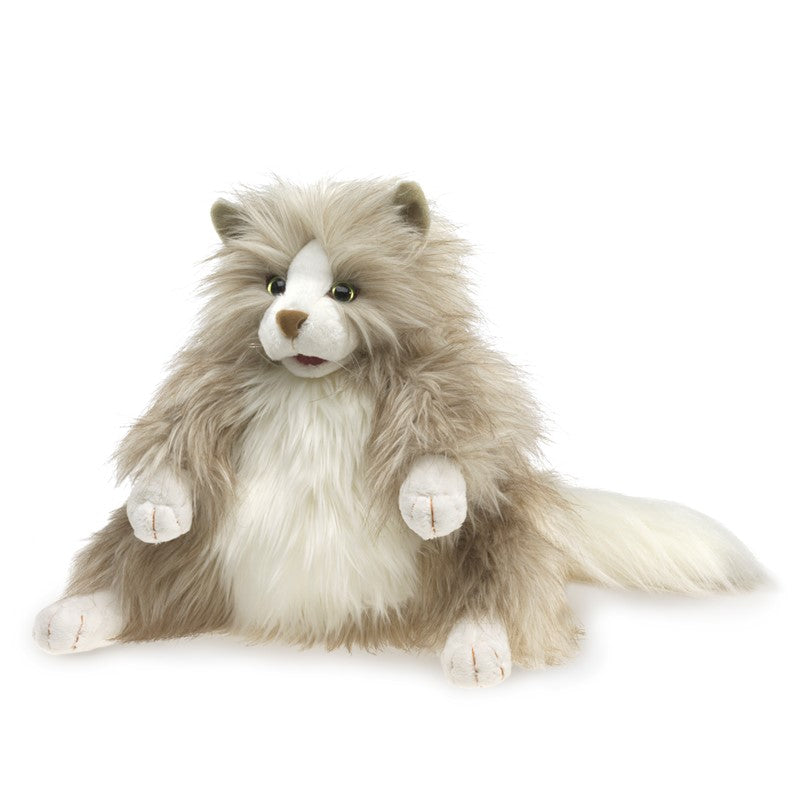 Hand Puppet- Fluffy Cat