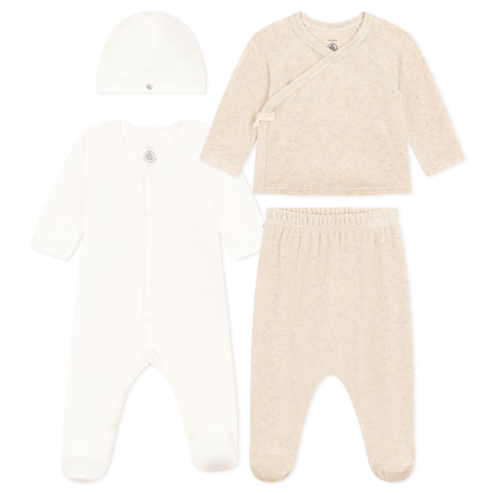 Petit Bateau Birth 4 pcs Set