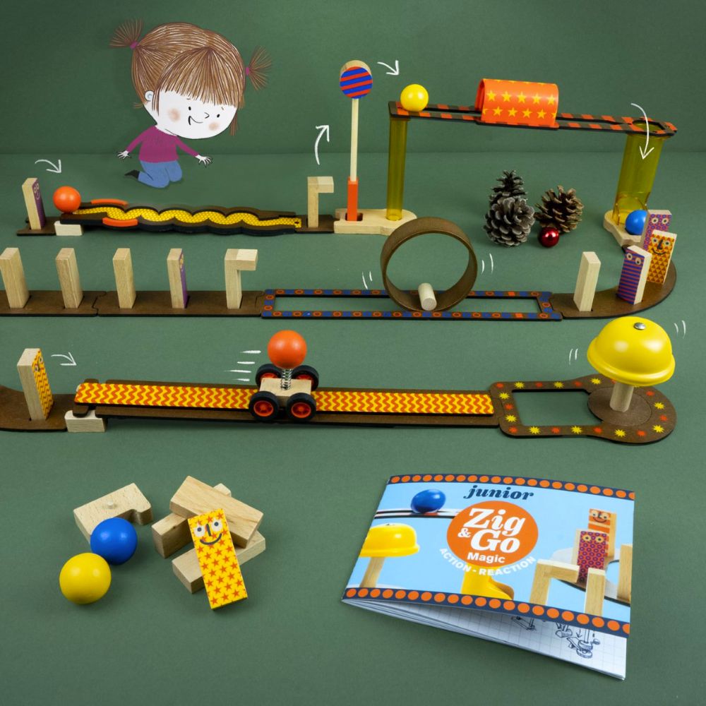 Djeco Zig & Go Junior Magic - 42 pcs