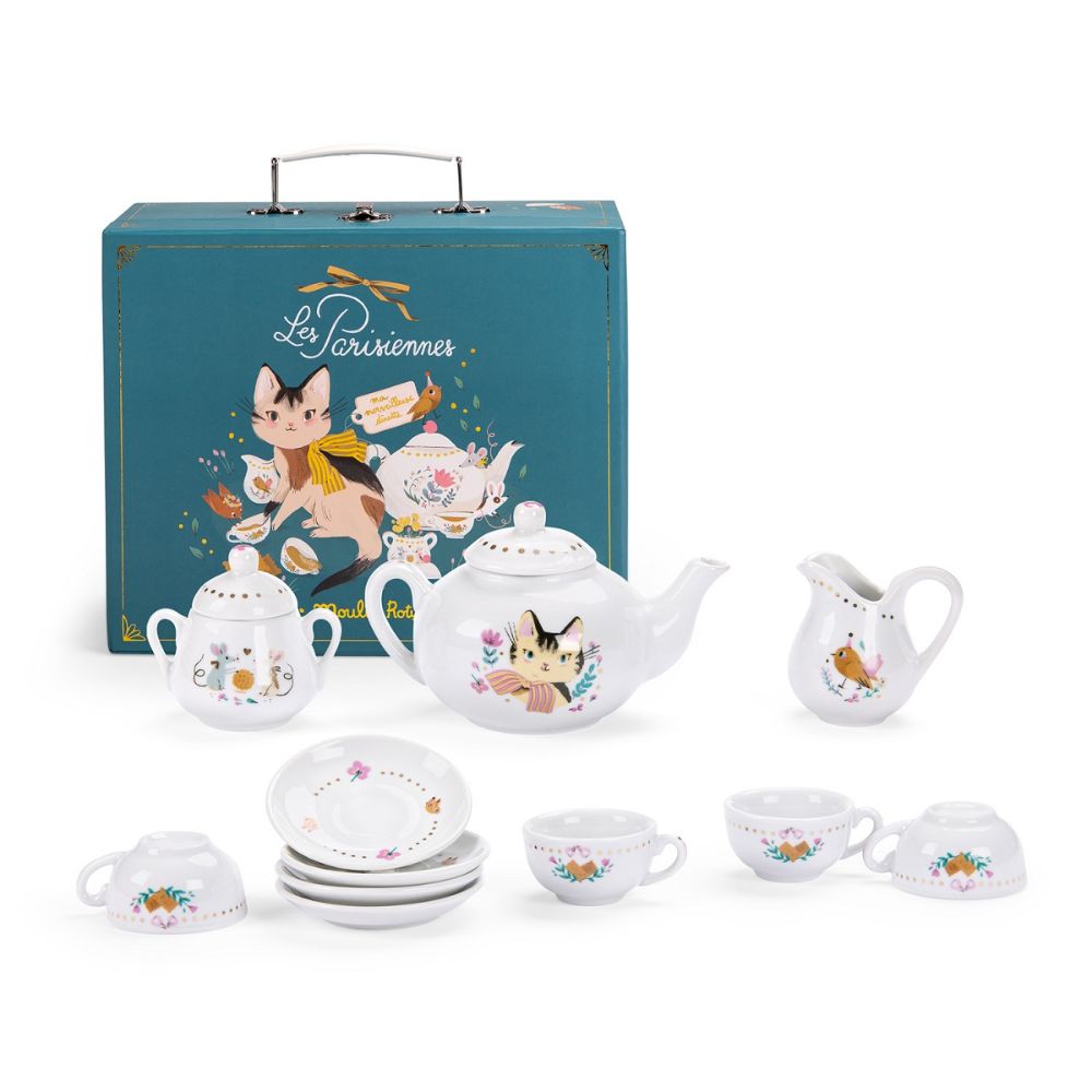 Moulin Roty Parisiennes - Ceramic Tea Set