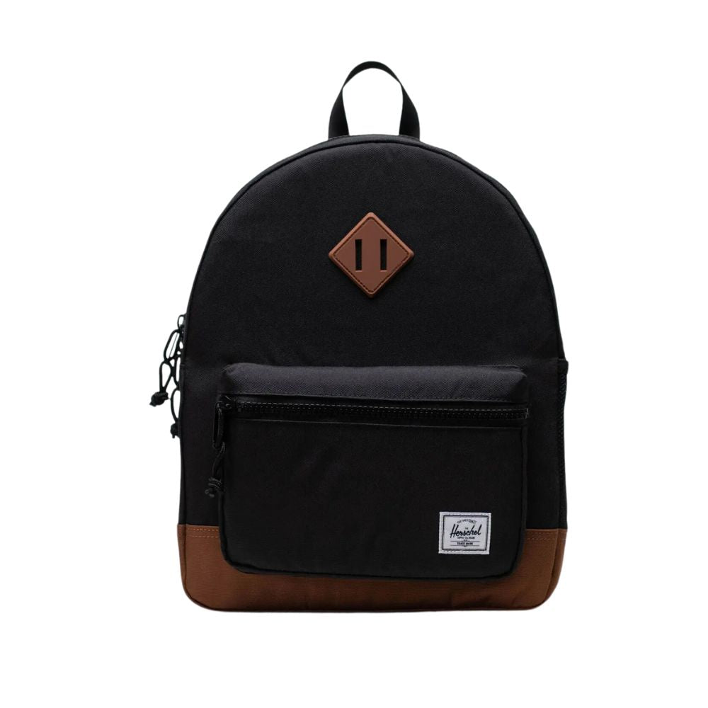 Herschel Heritage Backpack Youth 20L- Black/Saddle Brown