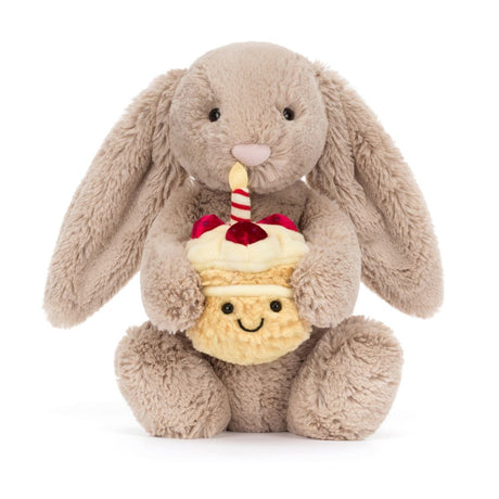 Jellycat Bashful Beige Bunny Birthday