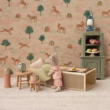 Maileg Corner cabinet, Mouse - Light green