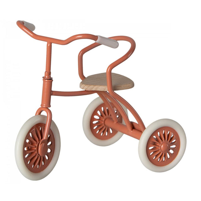 Maileg Abri à tricycle, Mouse - Coral