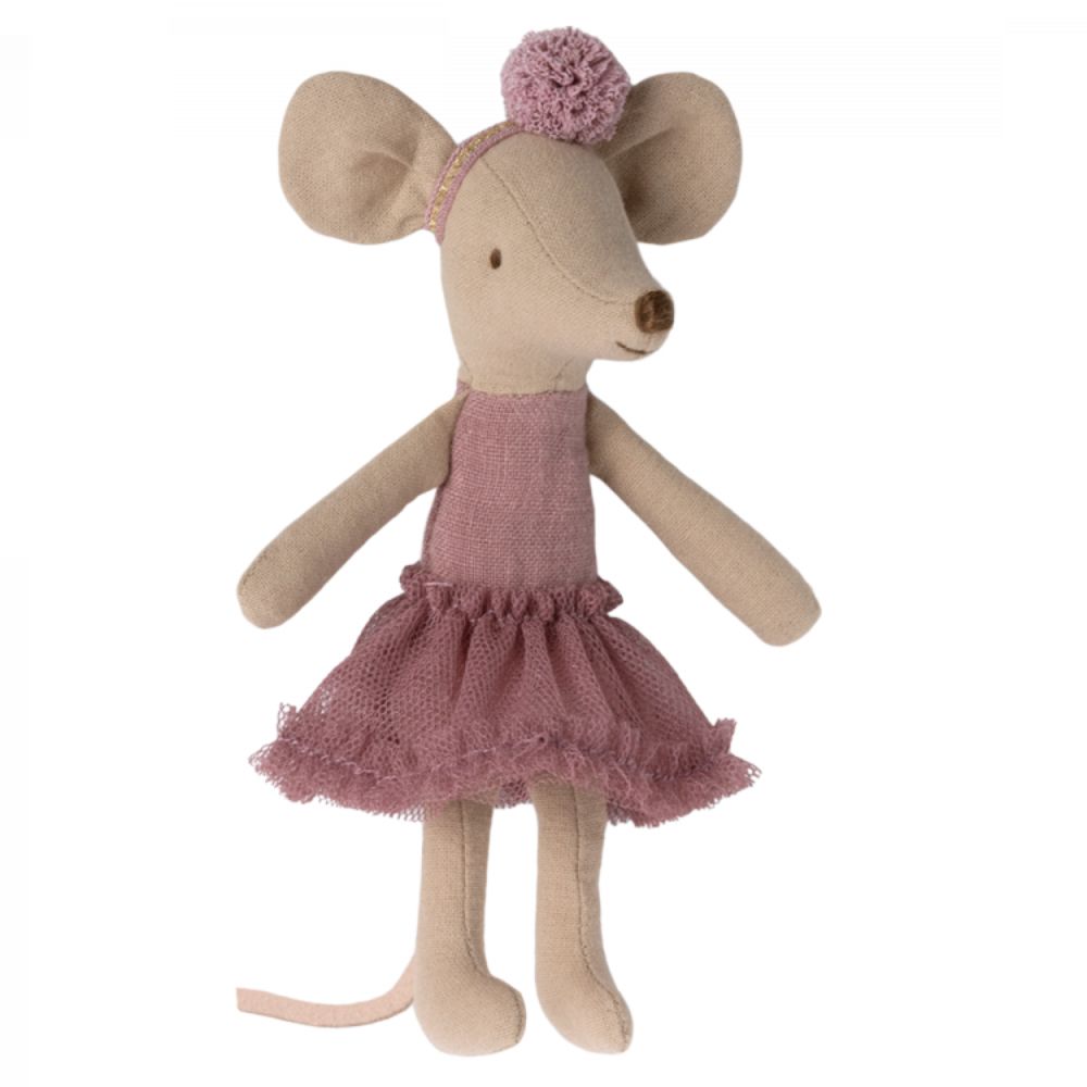 Maileg Ballerina Mouse Big Sister - Heather