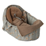Maileg Carry cot, Large - Blue 2