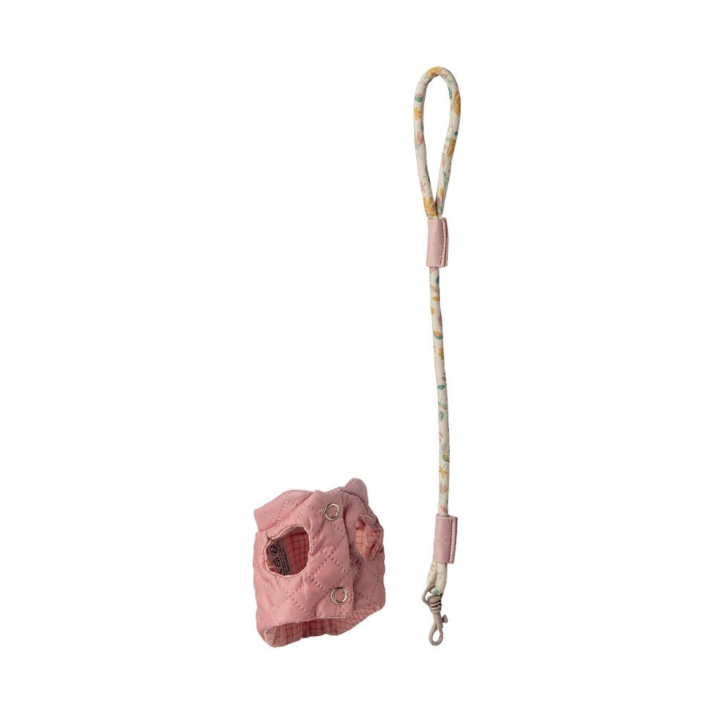 Maileg Pet Supply, Harness and Leash- Rose