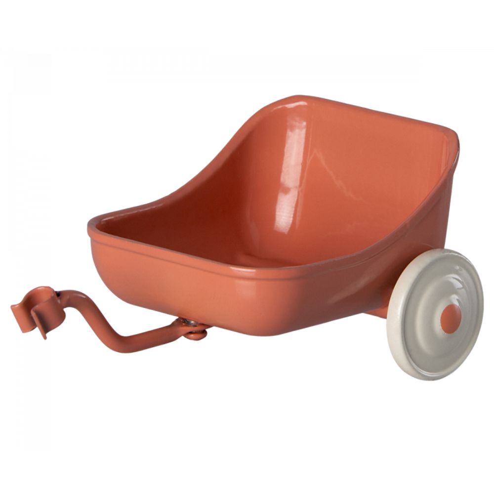 Maileg Tricycle hanger, Mouse - Coral