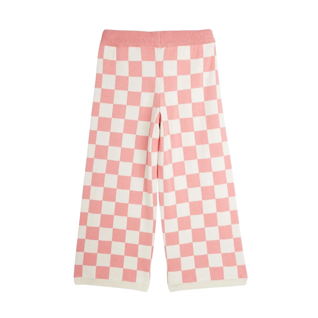 Mini Rodini Chess Check Knitted Trouser