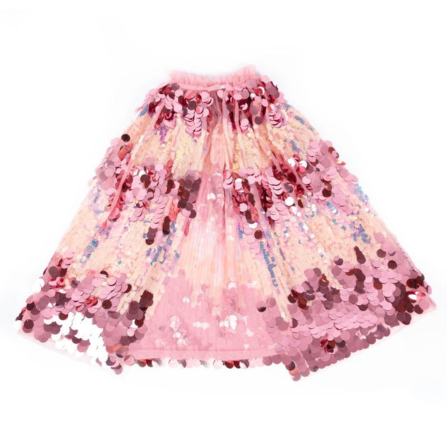 The 5th Avenue Pink Pailette Cape, size 4-6