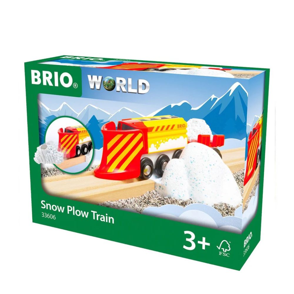 Brio Snow Plow Train