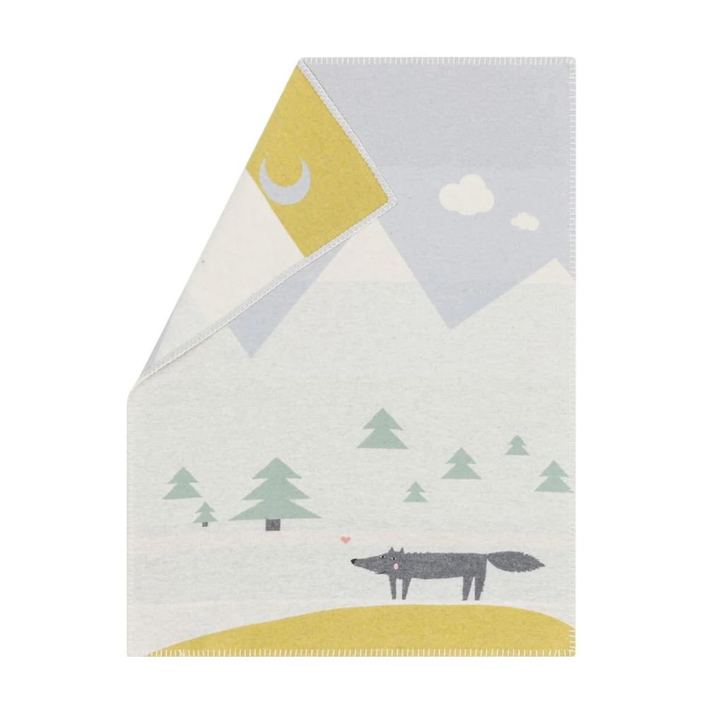 Fussennegger Lili Baby Blanket 90X70 cm- Wolf