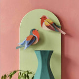 DIY 3D Wall Decoration - Robins