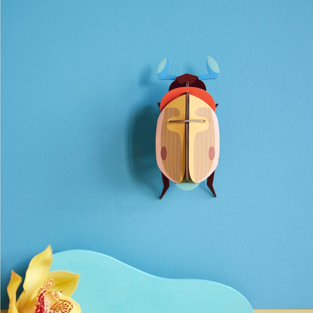 DIY 3D Wall Decoration - Lemon Fruit Beetle, small