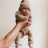 Hvid Georgette Sweater Sand