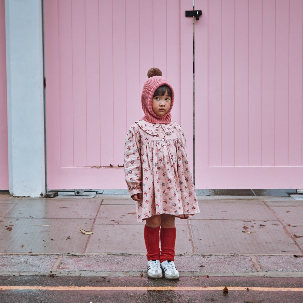 新品 2-4y Misha & Puff Garter Hat fuchsia Misha & Puff Baby Garter