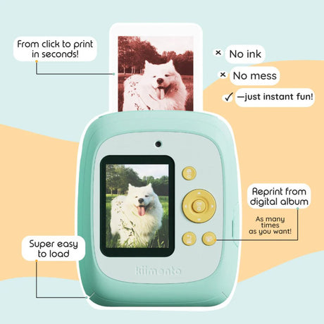 Kiimento Print Pro Camera- Mint