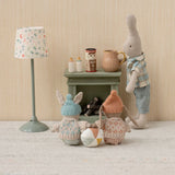 Maileg Winter Bunny, Micro - Brown - Rose