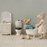 Maileg Sink dresser, Mouse - Off white