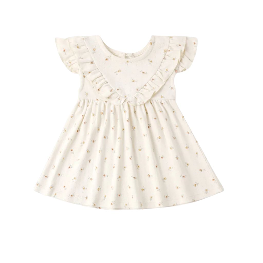 Quincy Mae Sleeveless Ruffle V Dress Petit Fleur
