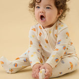 Mori Beach Two Way Zip-Up Sleepsuit