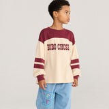 Bobo Choses Pop t-shirt in cream organic cotton jersey, crew neck, short sleeves